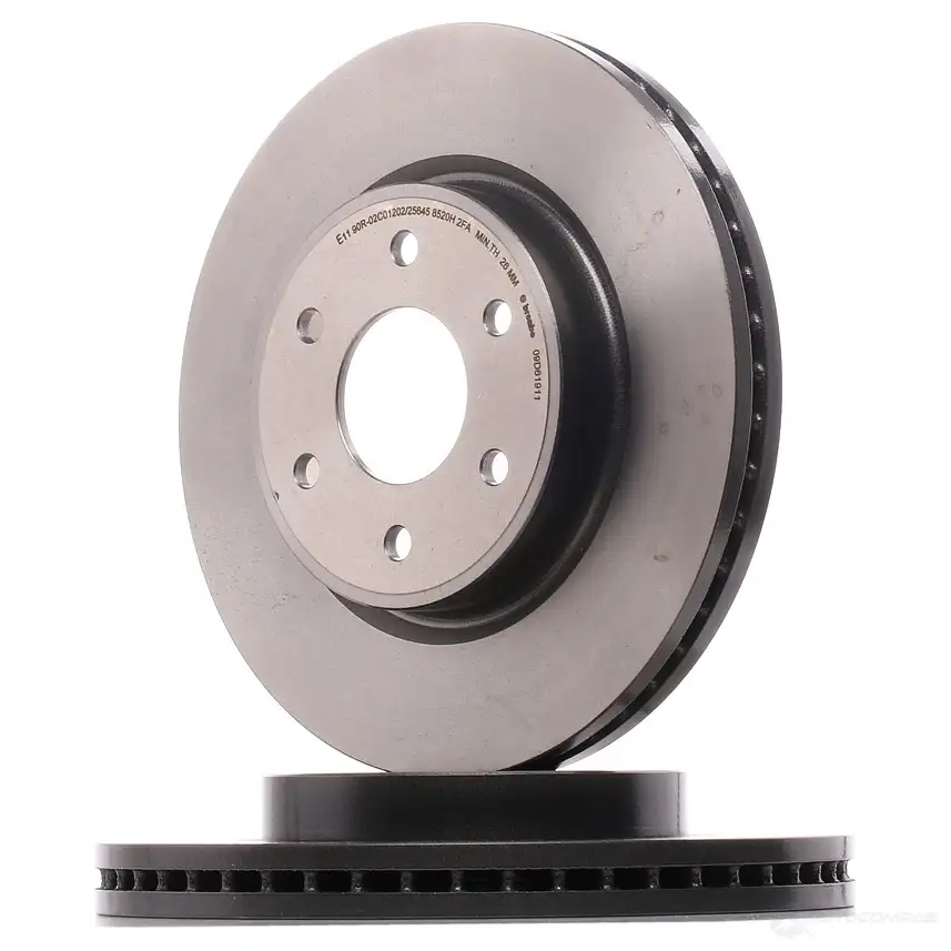 Тормозной диск BREMBO 09d61911 1438329565 42AW 9AY - Изображение 1