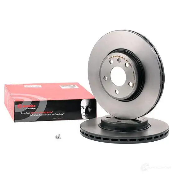 Тормозной диск BREMBO T 0NXOR 791452 09.A820.11 8020584026045 изображение 1
