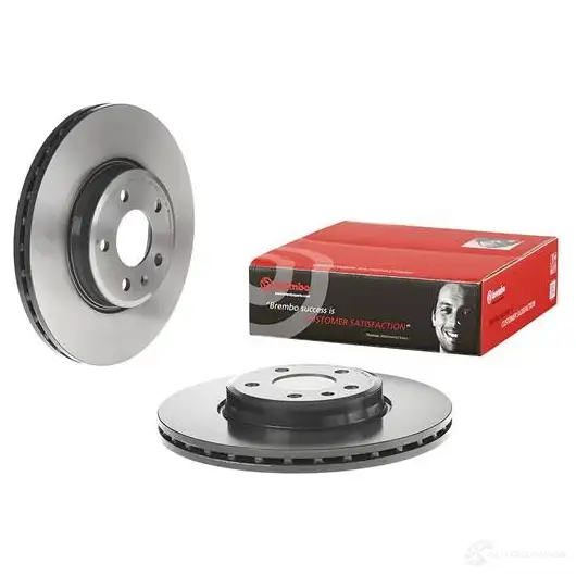 Тормозной диск BREMBO T 0NXOR 791452 09.A820.11 8020584026045 изображение 4