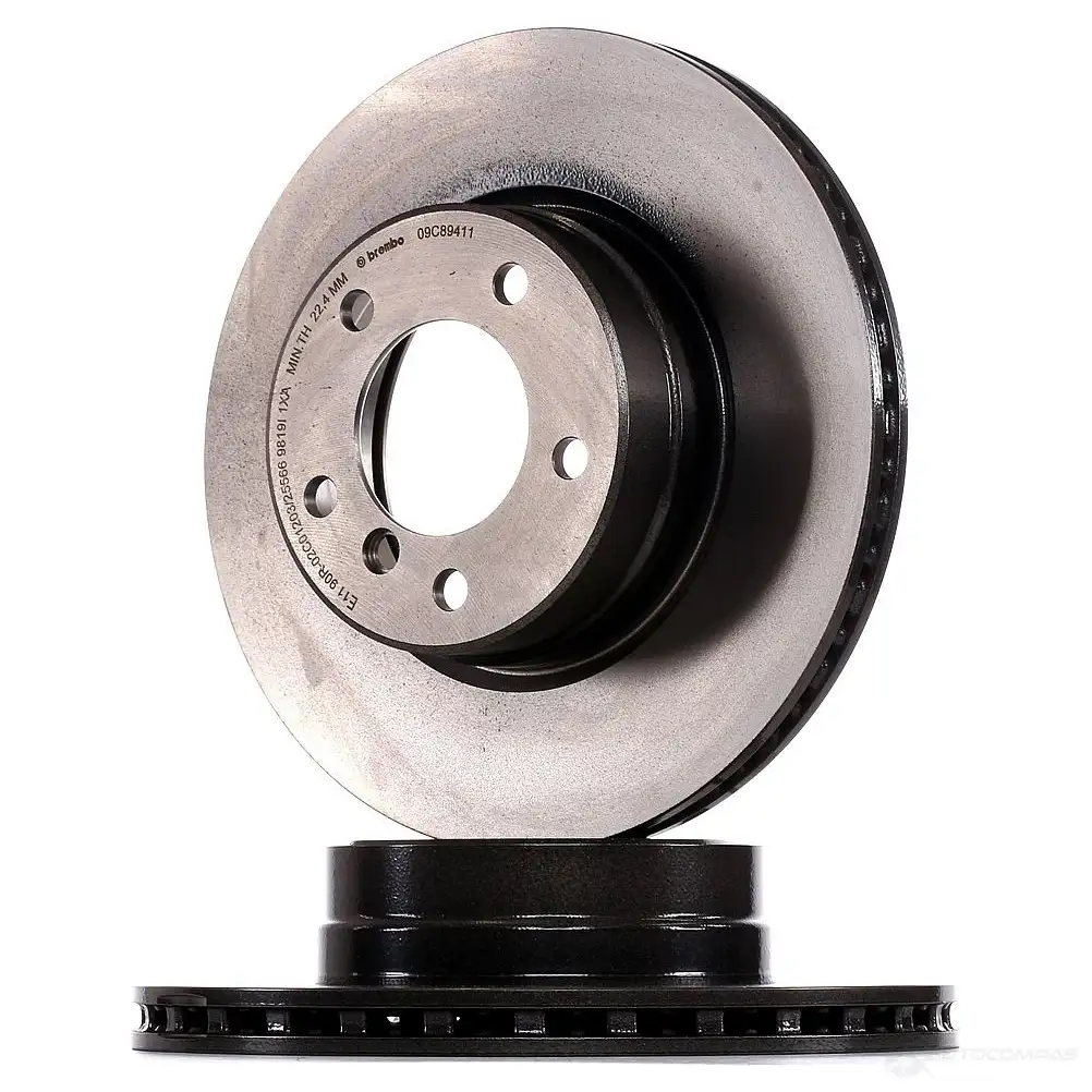 Тормозной диск BREMBO 09.C894.11 YNT2 9W3 8020584231722 1422939157 - Изображение 1