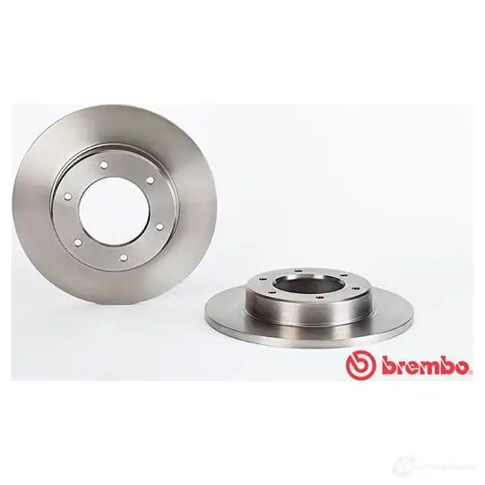 Тормозной диск BREMBO 8020584450413 08450410 789141 G8DO8N N изображение 2