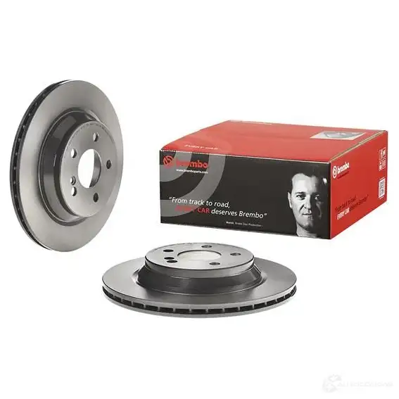 Тормозной диск BREMBO MKO ODC2 09.C941.11 1210323881 8020584228999 изображение 2