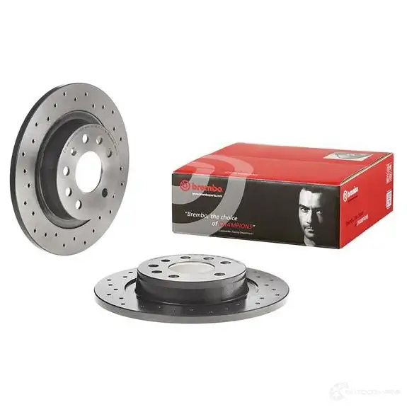 Тормозной диск BREMBO 1PEFG 91 789586 0895111x 8020584215302 изображение 3