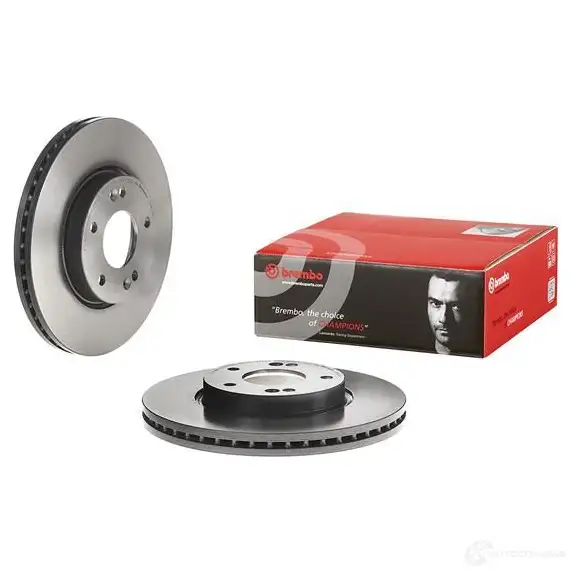 Тормозной диск BREMBO UGKM7 F2 1438329624 09d62411 изображение 2