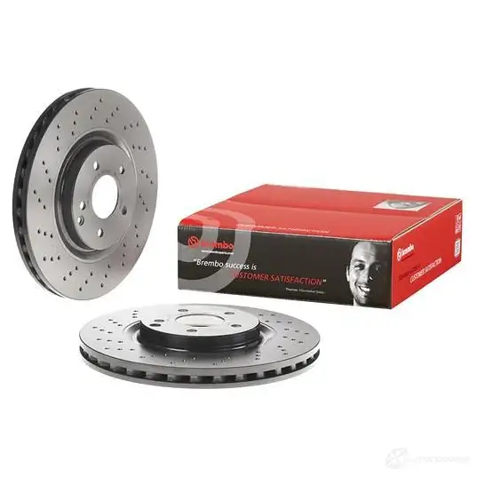 Тормозной диск BREMBO PYKU3 A 8020584028728 791303 09.A448.21 изображение 5