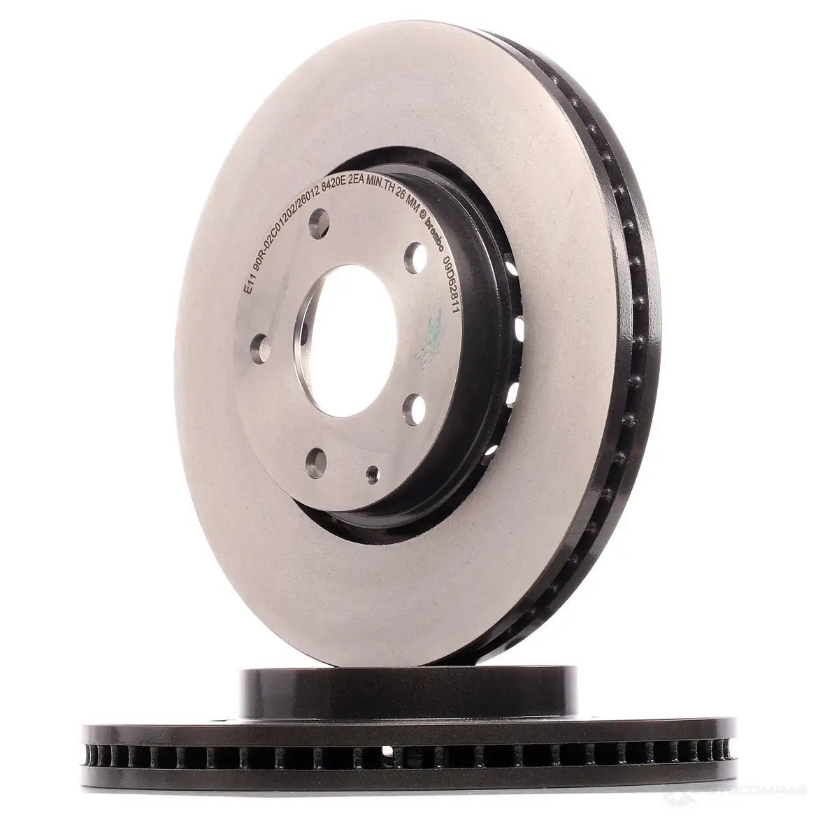 Тормозной диск BREMBO 1438329644 09d62811 FH8 JU3K - Изображение 1