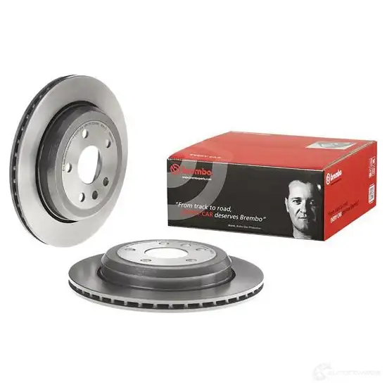 Тормозной диск BREMBO 09.N235.21 SN 9X6I8 1438329648 изображение 5