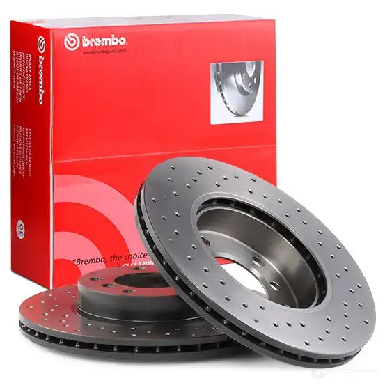 Тормозной диск BREMBO 790123 B QVEK 09.5390.3X 8020584212387 изображение 1