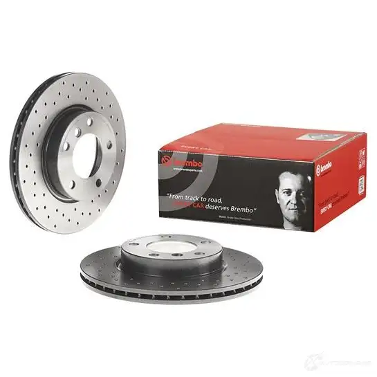 Тормозной диск BREMBO 790123 B QVEK 09.5390.3X 8020584212387 изображение 5