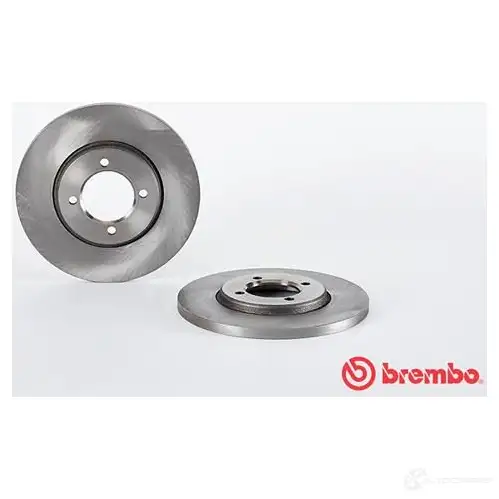 Тормозной диск BREMBO 08450520 F 9G6HBI 789143 8020584450529 изображение 2