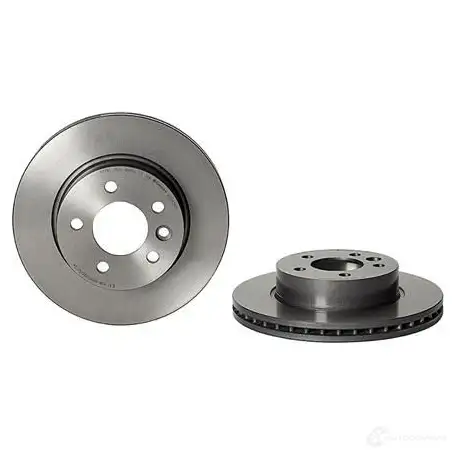 Тормозной диск BREMBO 09.D421.11 1438329701 O DJGB0 изображение 2