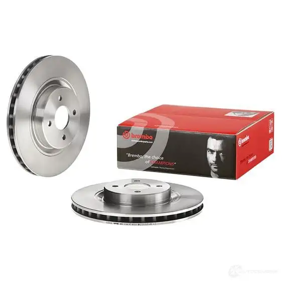 Тормозной диск BREMBO 09.5486.50 P1 09WF 8020584548653 790134 изображение 2