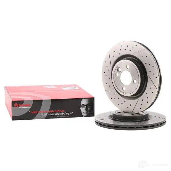 Тормозной диск BREMBO SJC I3 1198074994 09.B754.21 8020584220771 изображение 1