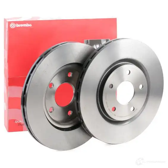 Тормозной диск BREMBO 6 2T9ZV5 09.N248.11 1210324017 8020584225431 изображение 1