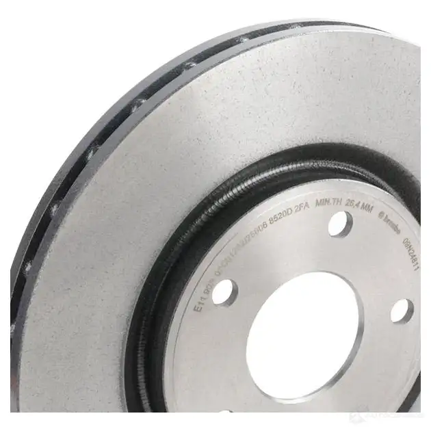 Тормозной диск BREMBO 6 2T9ZV5 09.N248.11 1210324017 8020584225431 изображение 3