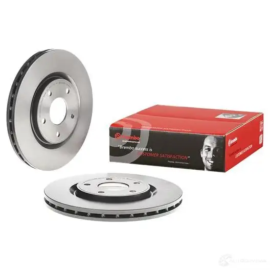 Тормозной диск BREMBO 6 2T9ZV5 09.N248.11 1210324017 8020584225431 изображение 7