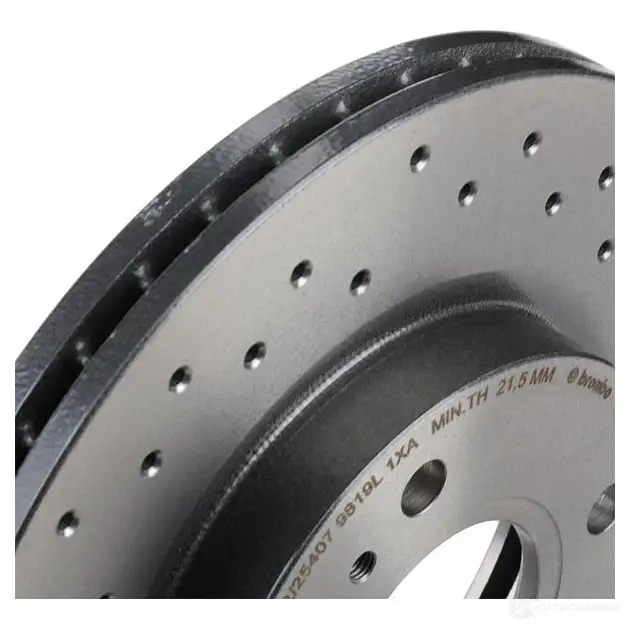 Тормозной диск BREMBO 8020584217504 5ZH HLJD 09a9682x 791500 изображение 4