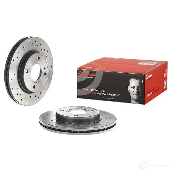 Тормозной диск BREMBO 8020584217504 5ZH HLJD 09a9682x 791500 изображение 8