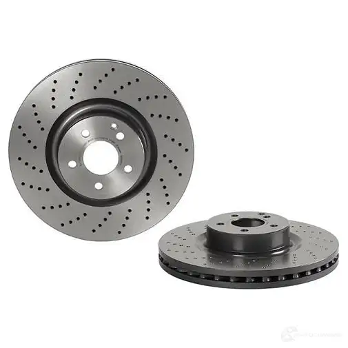 Тормозной диск BREMBO 09.C943.11 QWJR 8M 1210323887 - Изображение 1