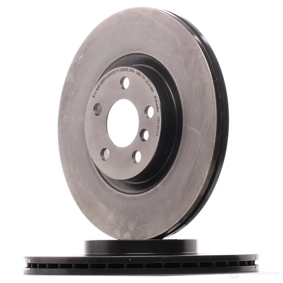 Тормозной диск BREMBO 8020584232248 1210323515 09.C351.11 NDU 3OGL - Изображение 1