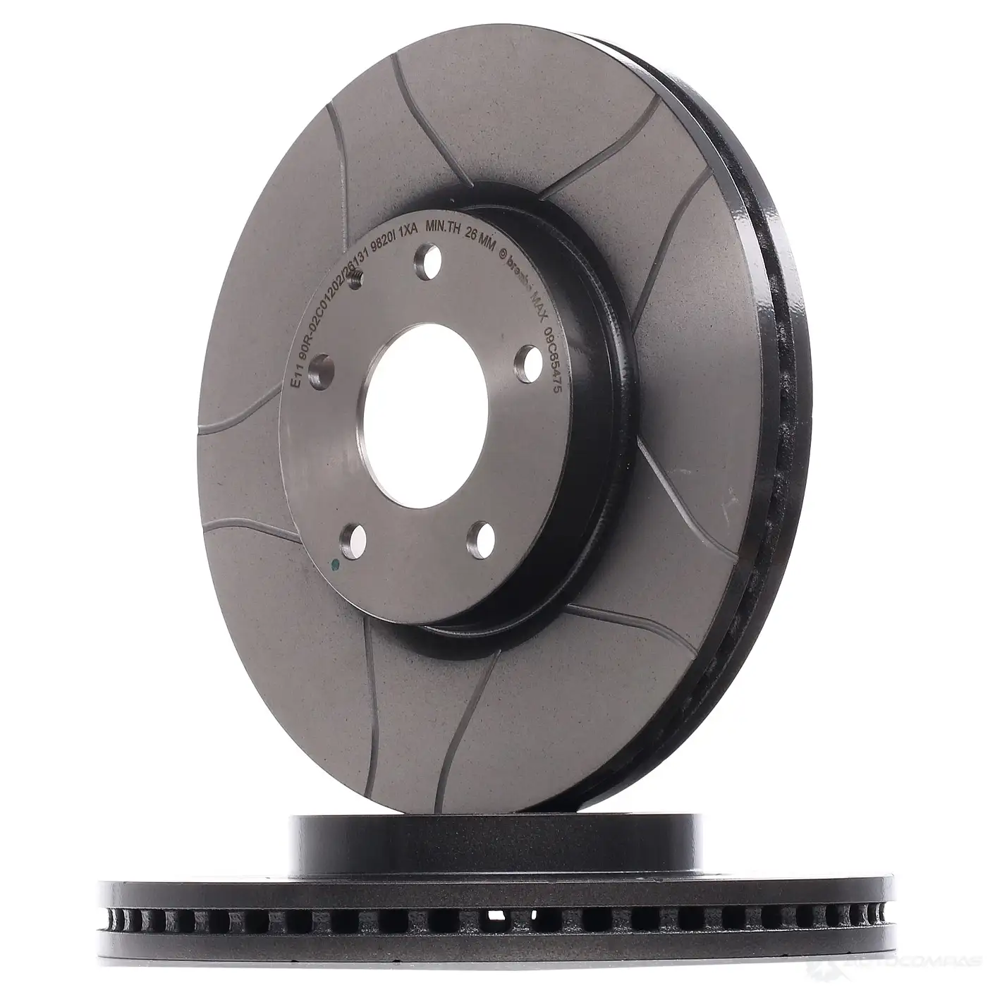 Тормозной диск BREMBO 09.C654.75 LNS 8W7 1438329860 - Изображение 1