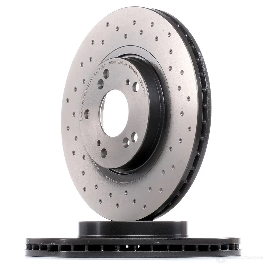 Тормозной диск BREMBO 8020584225486 09b2701x 1422939189 T59UP E - Изображение 1
