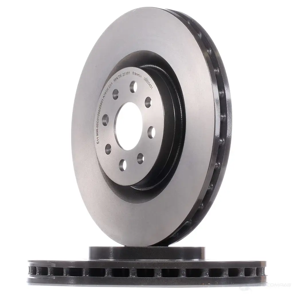 Тормозной диск BREMBO 09800431 8020584800430 790605 F NW37 - Изображение 1