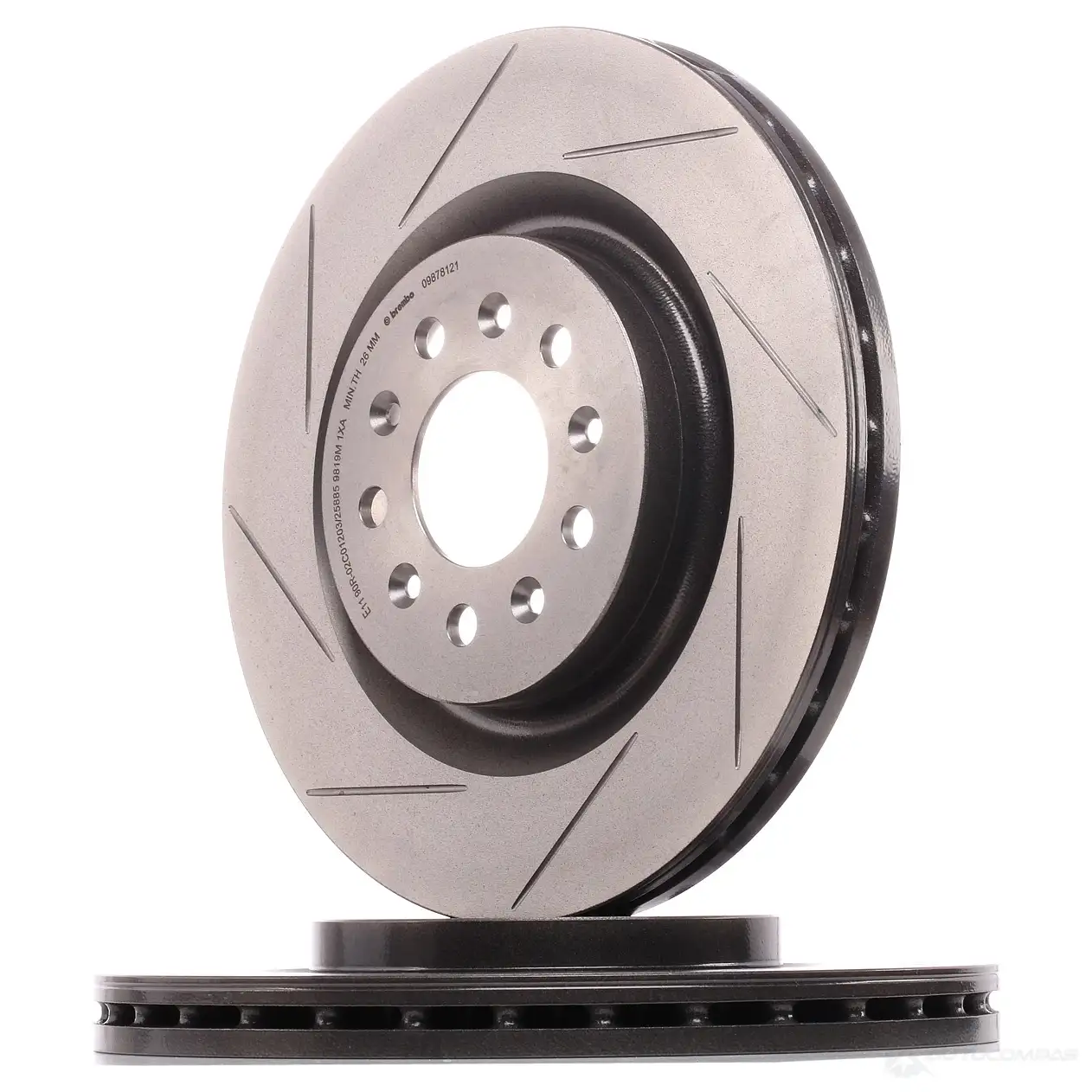 Тормозной диск BREMBO 09.8781.21 790737 JJJ BI 8020584878125 - Изображение 1