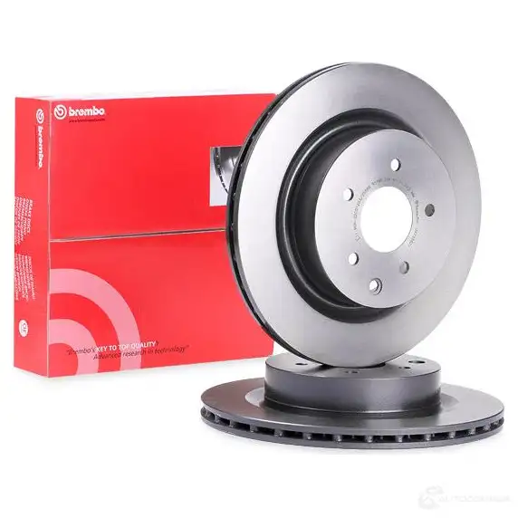 Тормозной диск BREMBO 09.7356.21 790478 NWHT I4 8020584735626 изображение 1