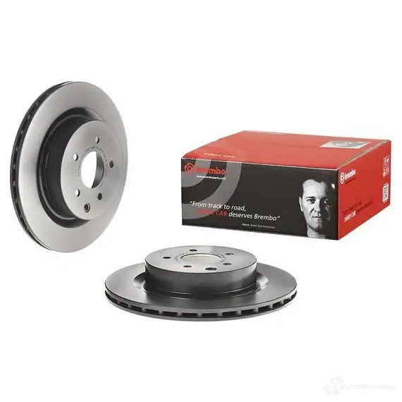 Тормозной диск BREMBO 09.7356.21 790478 NWHT I4 8020584735626 изображение 6