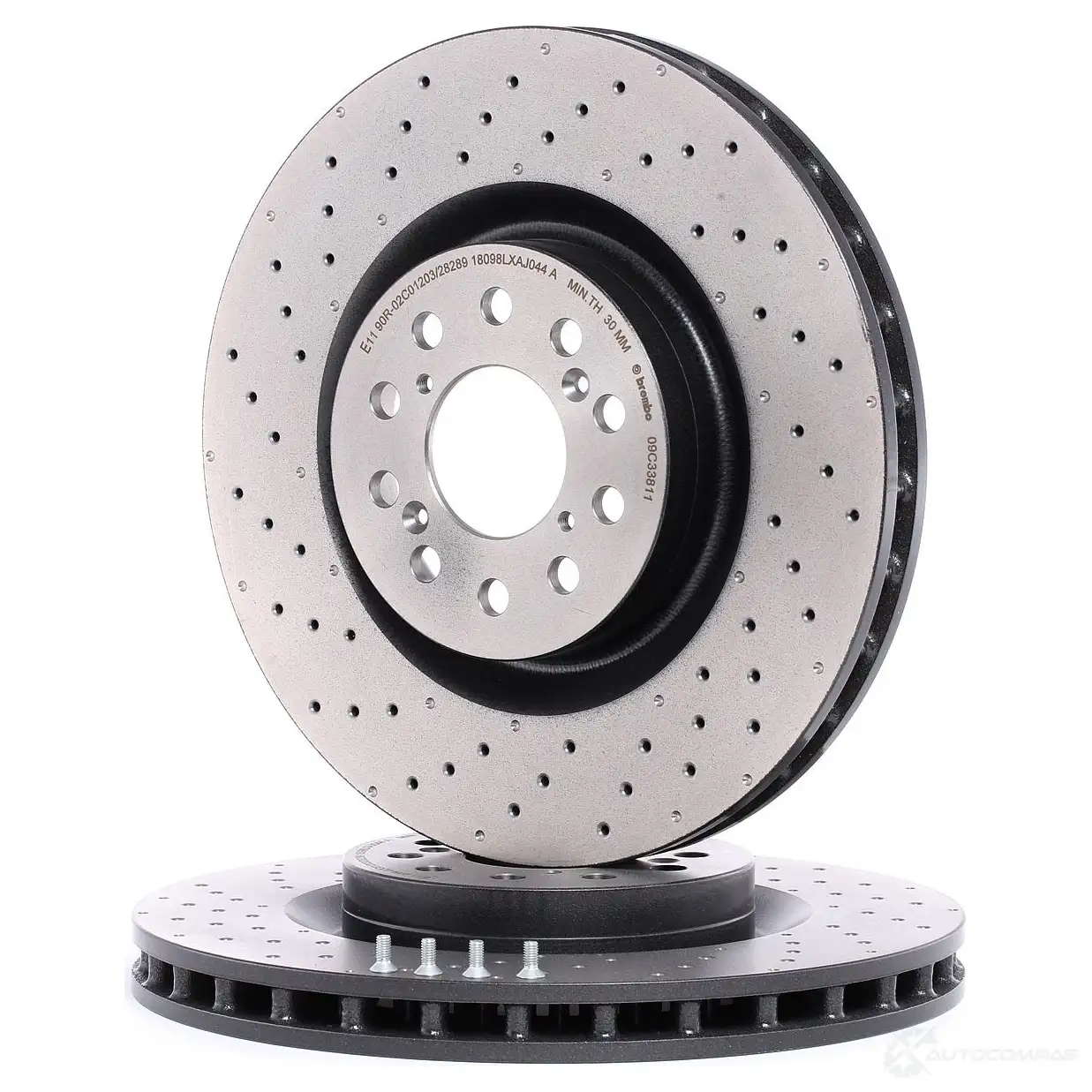 Тормозной диск BREMBO 1210323497 ZR A97 8020584228036 09.C338.11 изображение 0