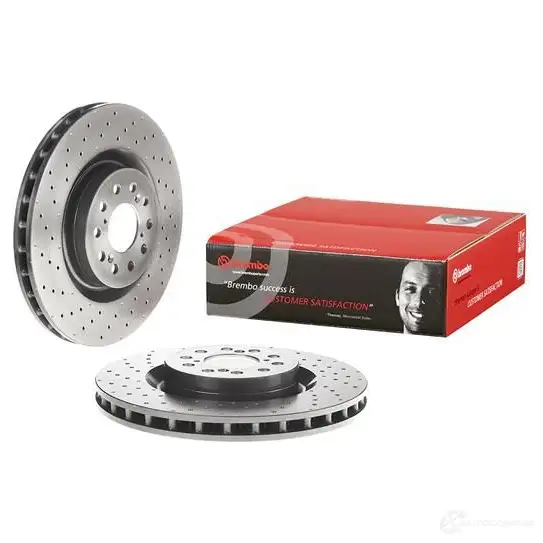 Тормозной диск BREMBO 1210323497 ZR A97 8020584228036 09.C338.11 изображение 4