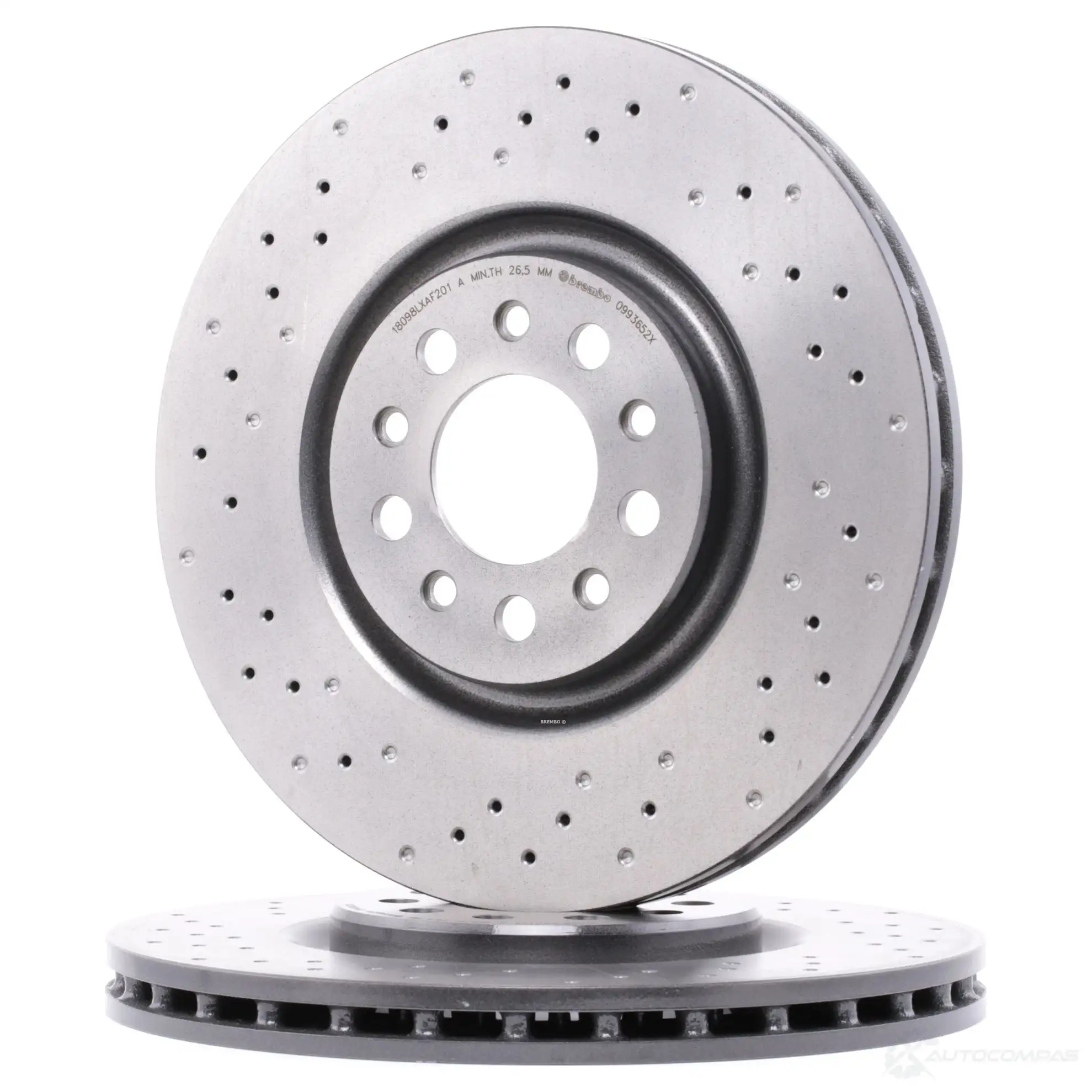 Тормозной диск BREMBO K5MK 5T 790904 0993652x 8020584217559 - Изображение 1