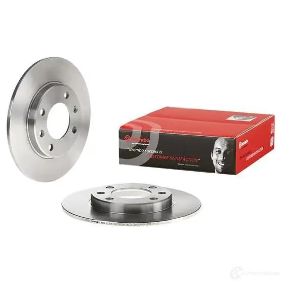 Тормозной диск BREMBO 789599 08960210 J F56X 8020584960219 изображение 7