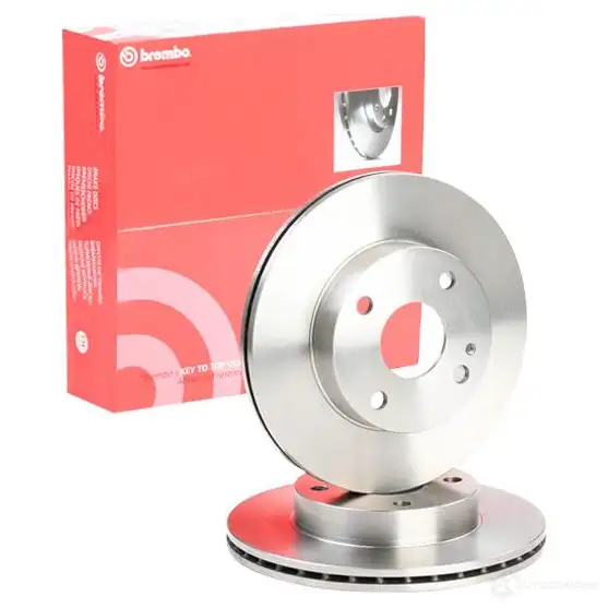 Тормозной диск BREMBO 8020584012949 09.5869.14 790269 IWY3 U66 изображение 1