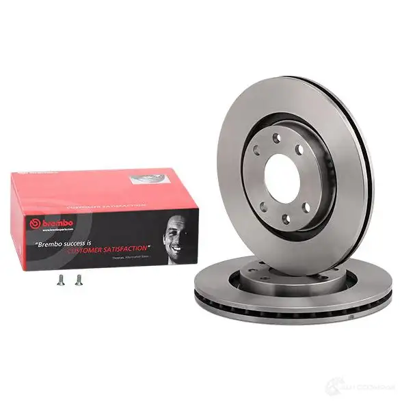 Тормозной диск BREMBO 09869514 8020584014035 790724 7AI E2 изображение 1