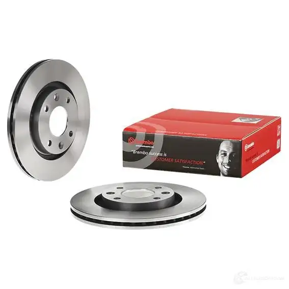 Тормозной диск BREMBO 09869514 8020584014035 790724 7AI E2 изображение 5