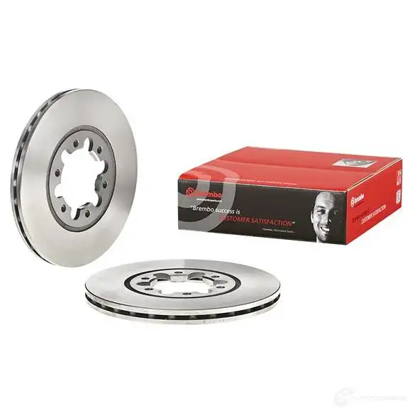 Тормозной диск BREMBO 790297 L S3EZ7 09.5957.10 8020584595718 изображение 2