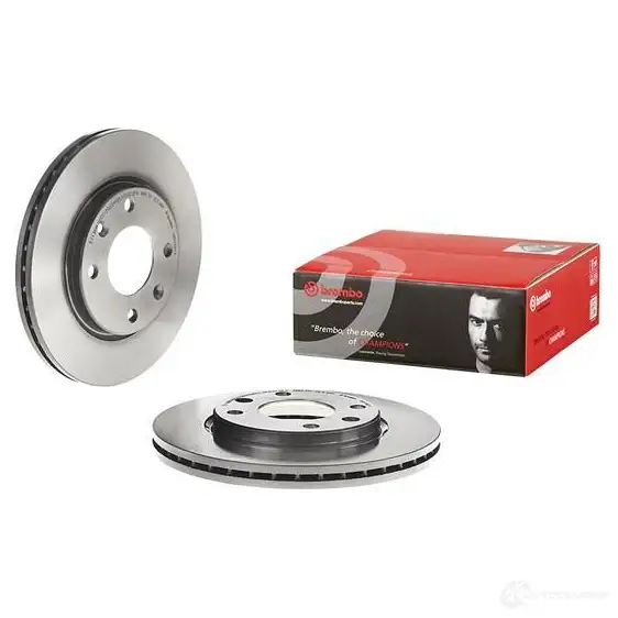 Тормозной диск BREMBO 790085 DI Y5N 8020584216941 09.5196.11 изображение 3