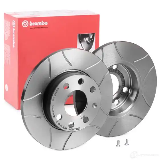 Тормозной диск BREMBO 08447575 WVX NZA 789134 8020584011218 изображение 1