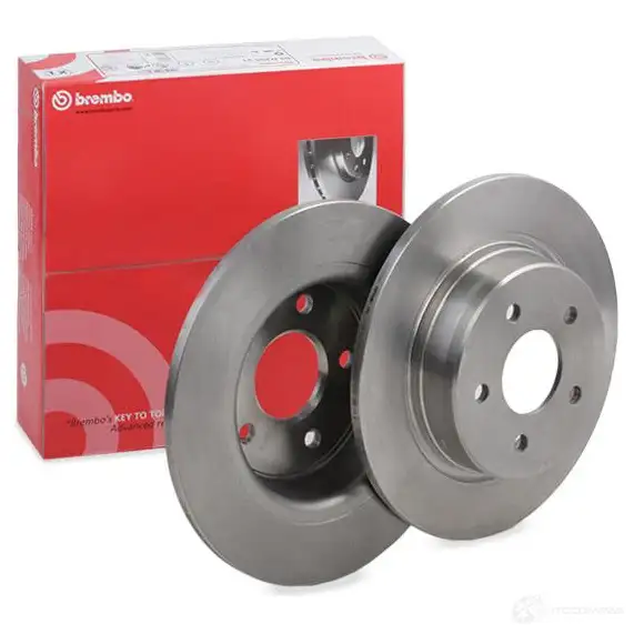 Тормозной диск BREMBO 789851 H0H FQV 08b60110 8020584036532 изображение 1