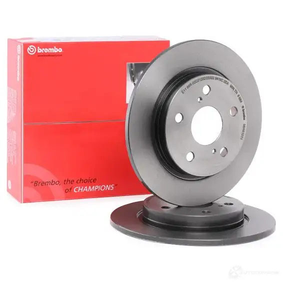 Тормозной диск BREMBO 08.A912.11 789805 8020584034088 0VV H42 изображение 1