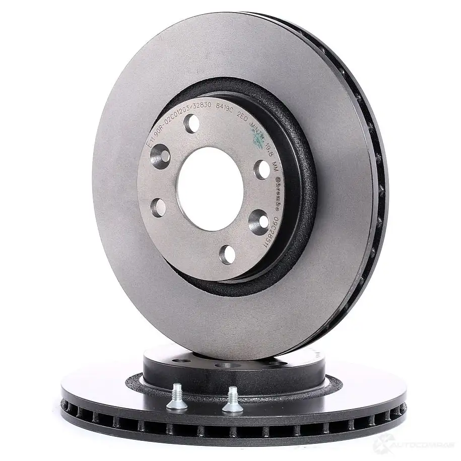 Тормозной диск BREMBO 8020584222546 791737 EU UHZ 09.C285.11 изображение 0