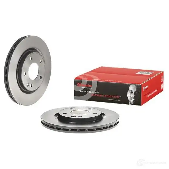 Тормозной диск BREMBO 790667 8020584031094 14OFQ1 O 09.8519.11 изображение 2