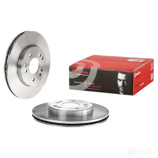 Тормозной диск BREMBO 789987 09.4869.34 58Y ZO 8020584013076 изображение 5