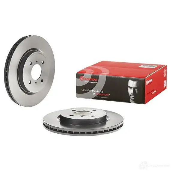 Тормозной диск BREMBO 1422939127 09.D253.11 W2 3ZE изображение 2