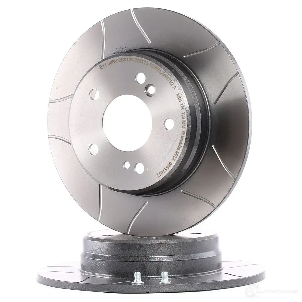 Тормозной диск BREMBO 08.5178.77 8020584517871 UY GBQC 789216 - Изображение 1
