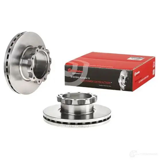 Тормозной диск BREMBO 09a46110 7R6T7 4G 791317 8020584214862 изображение 3