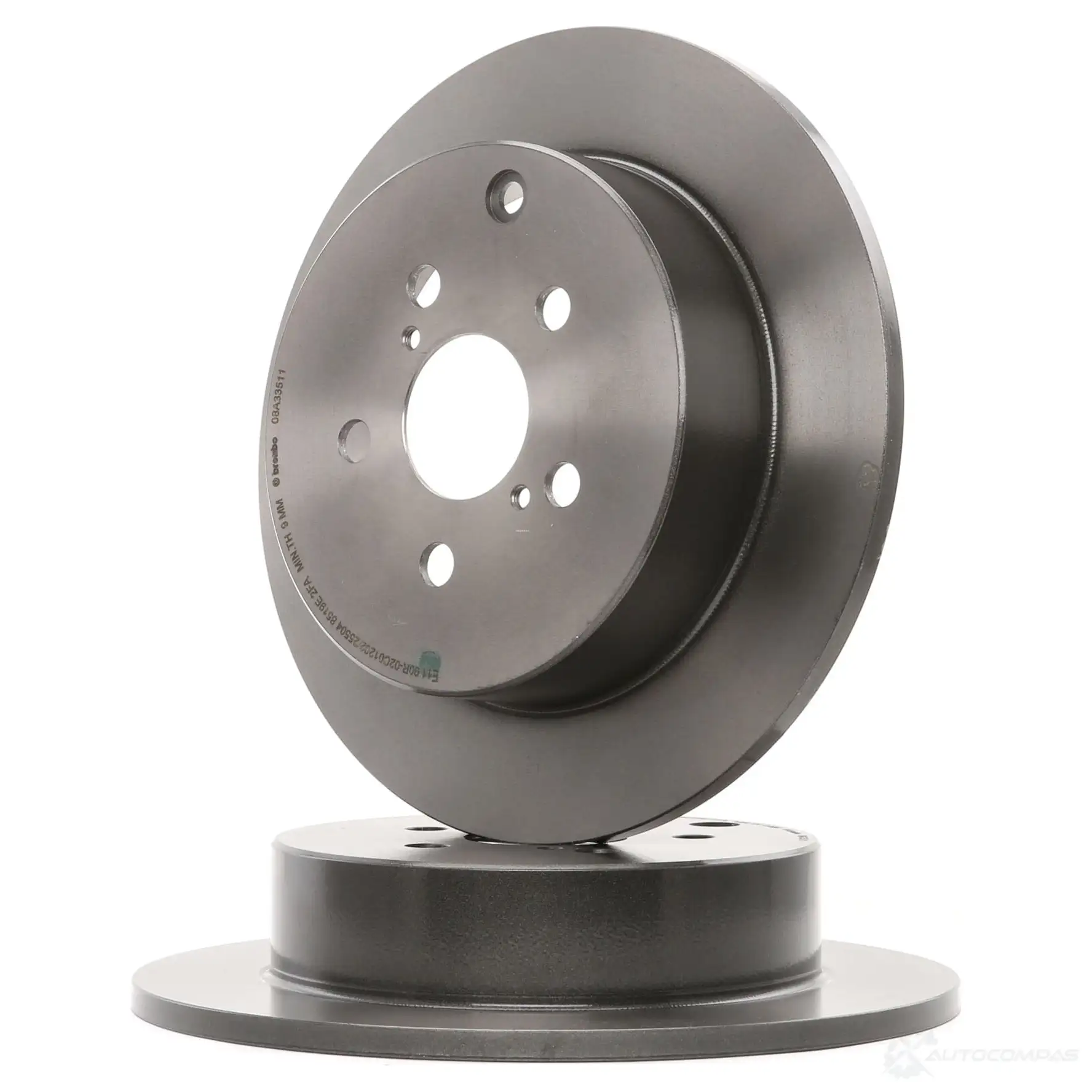 Тормозной диск BREMBO 8020584211984 789709 R AZDG 08.A335.11 - Изображение 1