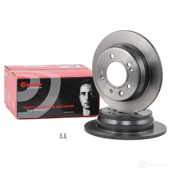 Тормозной диск BREMBO ZV3Y K3N 8020584210420 08.A869.11 789800 изображение 1